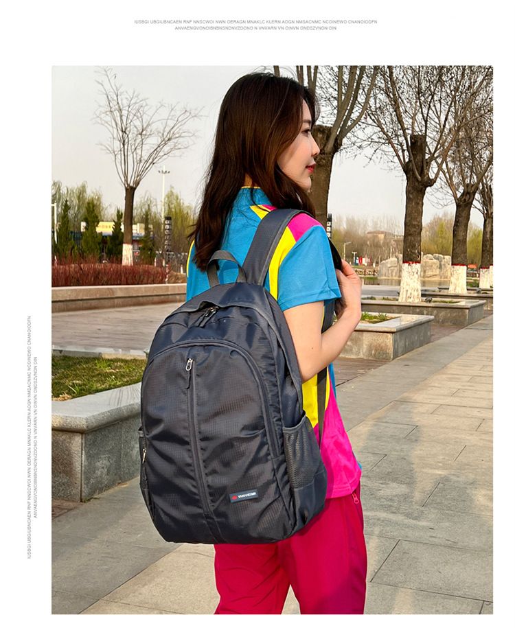 New men's and women's outdoor leisure sports backpack lightweight large capacity travel backpack_voghion.com