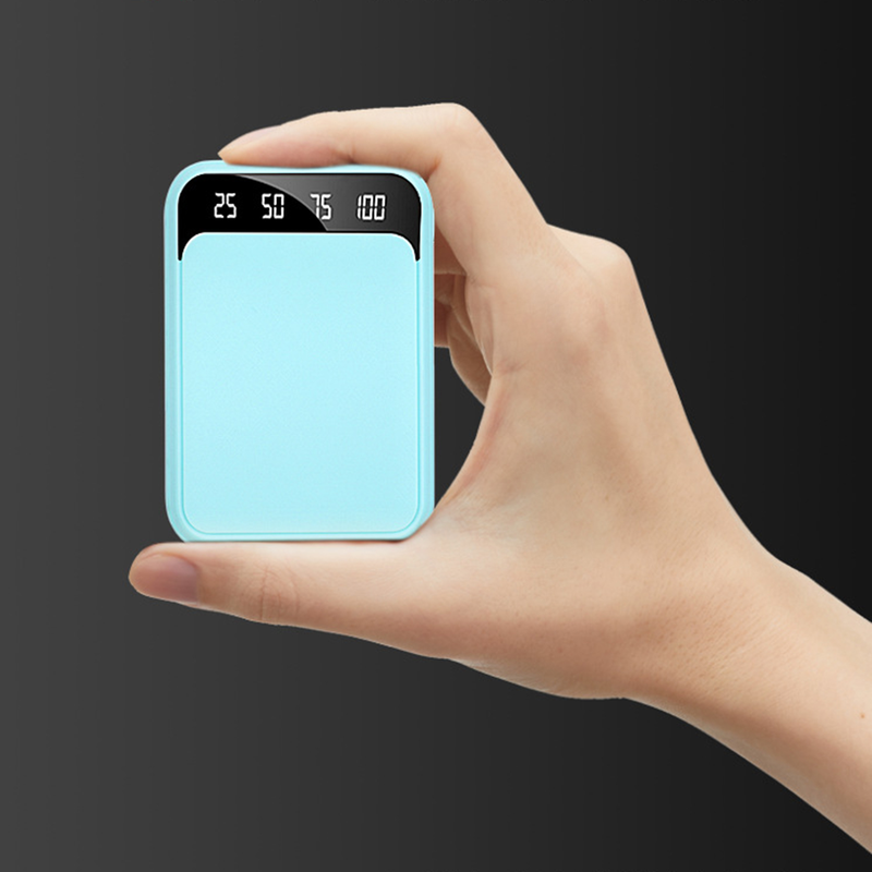 Kunjiuyou 10000mAh Fast Charging External Battery Power Bank Portable Powerbank for Smartphone-Black_voghion.com