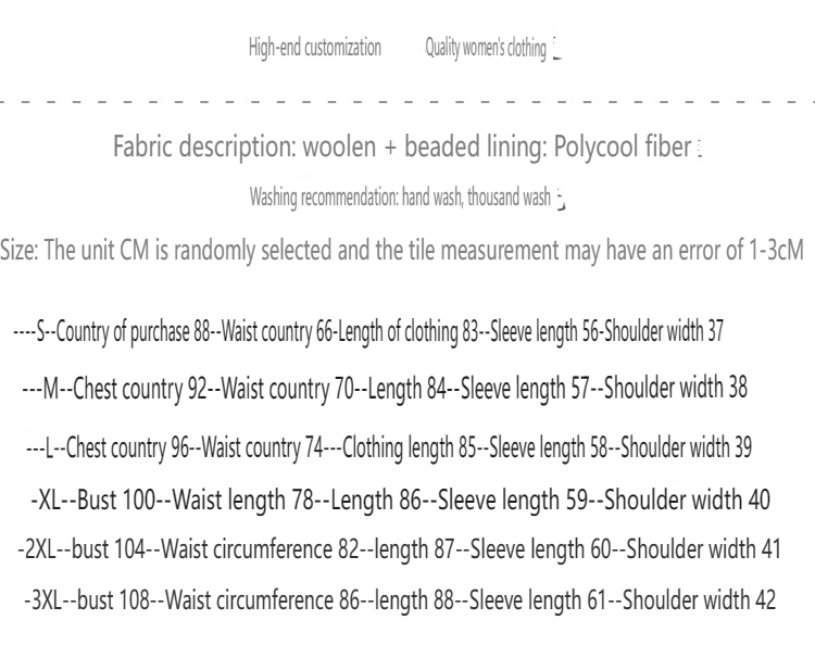 Abito da donna con perline a quadretti bianchi e neri dal design esclusivo INS consigliato dalle celebrità di Internet per l'autunno_voghion.com