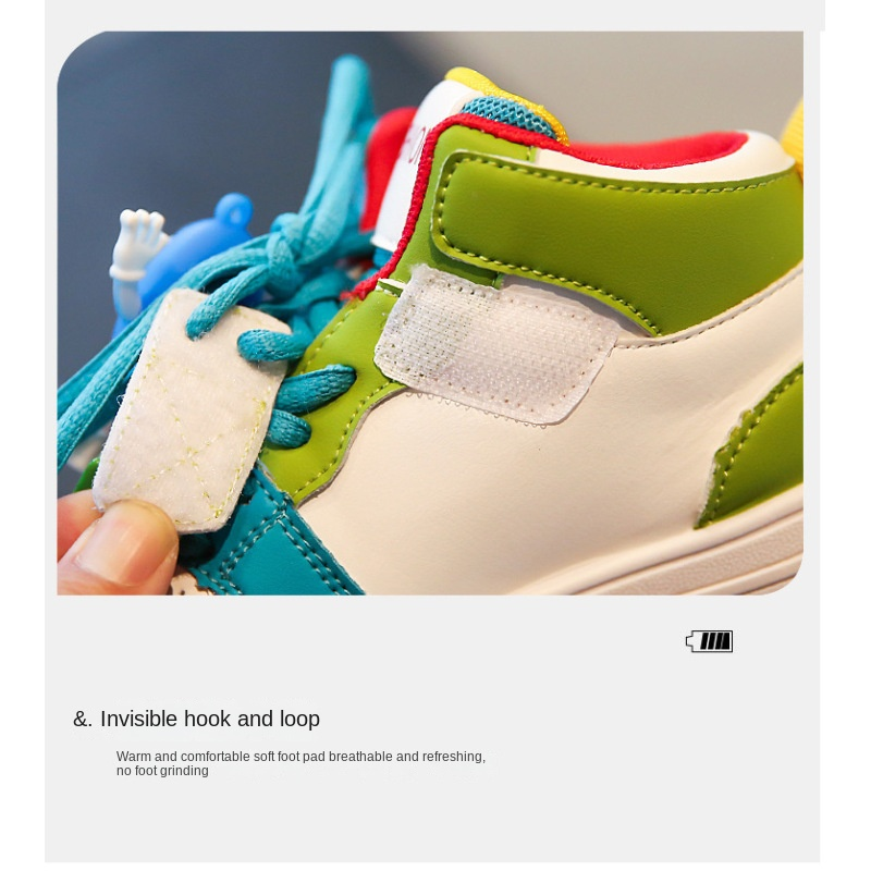 M bean autunno comode scarpe per bambini scarpe casual per bambini sneakers._voghion.com