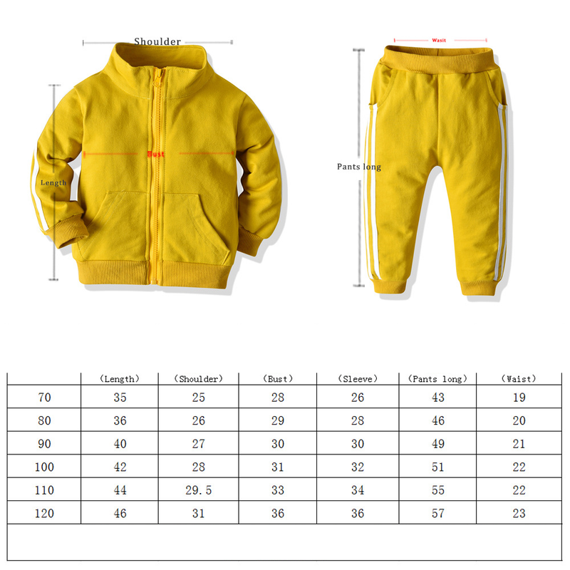 Kid's Clothing autumn new products children's clothing small and medium children's sweater two piece children's leisure zipper suit sportswear_voghion.com