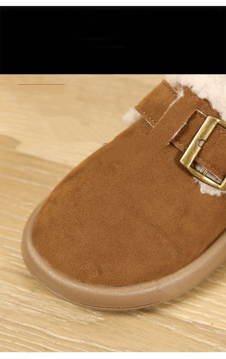 Pantofole invernali per bambini Baotou Pantofole casual in cotone Stivali da neve_voghion.com