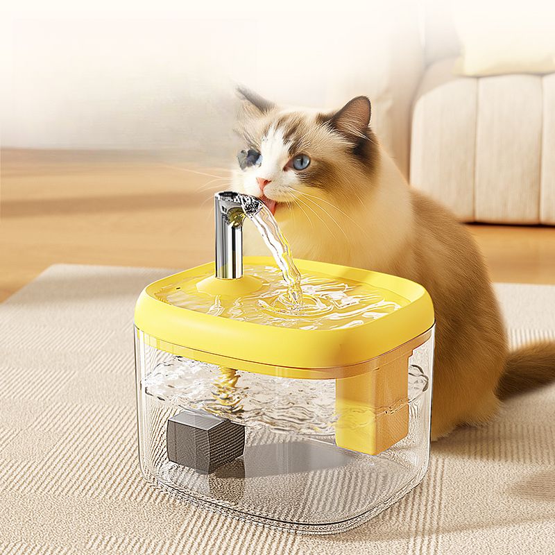 Dispenser Silent Pet Bowl Automatic Circulating Flow Filter Dog Water Feeder Cat Supplies_voghion.com