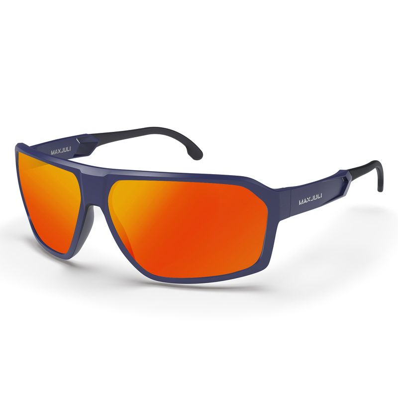Nouveautés MAXJULI Sports Polarisés pour grosses têtes Hommes Femmes Lunettes de soleil à monture carrée rectangulaire Pêche Cyclisme 8210_voghion.com