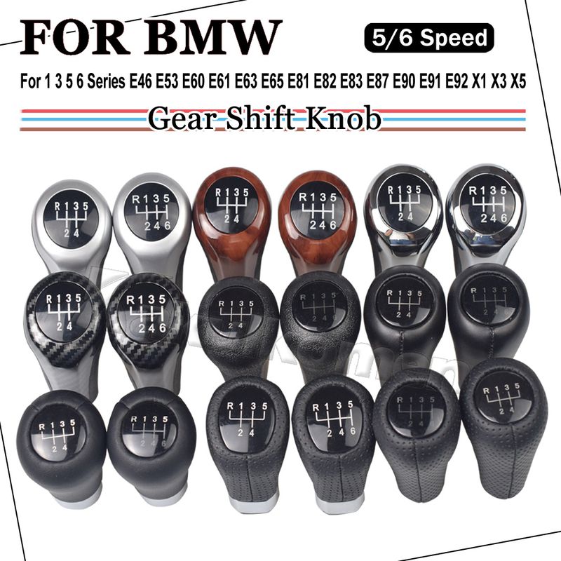 56 ātrumu MT pārnesumu pārslēgšanas kloķis E46 E53 E60 E61 E63 E65 E81 E82 E83 E87 E90 E91 E92 1356. sērijas X1 X3 X5 pildspalvas rokai POMO_voghion.com
