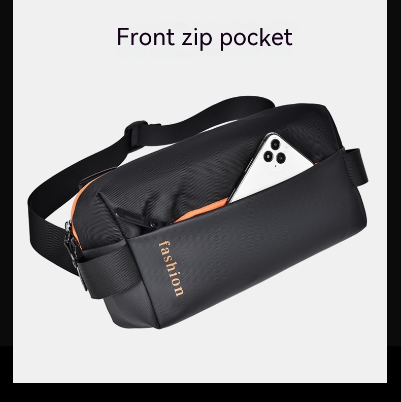 Borsa da petto da uomo: nuovi pannelli leggeri e alla moda, elegante borsa a tracolla, semplice pettorale da pendolarismo, borsa a tracolla da uomo da viaggio all'aperto_voghion.com