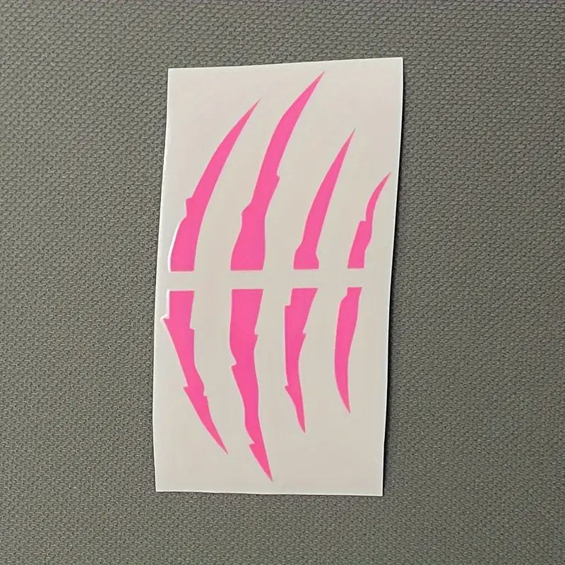 Ghost Motorradhelm Kratzer Kralle Riss Riss Autoaufkleber_voghion.com