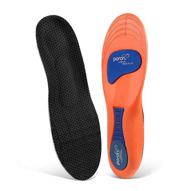Suitable For All Seasons Full Cushion Men And Women Plantar Fascia Pain Relief Arch Support Sports Shock Absorption Insoles_voghion.com