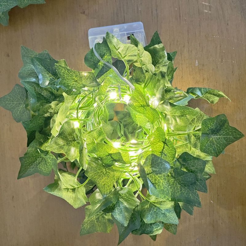 Lampki choinkowe LED zasilane energią słoneczną, wodoodporne, zasilane bateriami/USB, do ogrodu, na patio i na imprezę_voghion.com