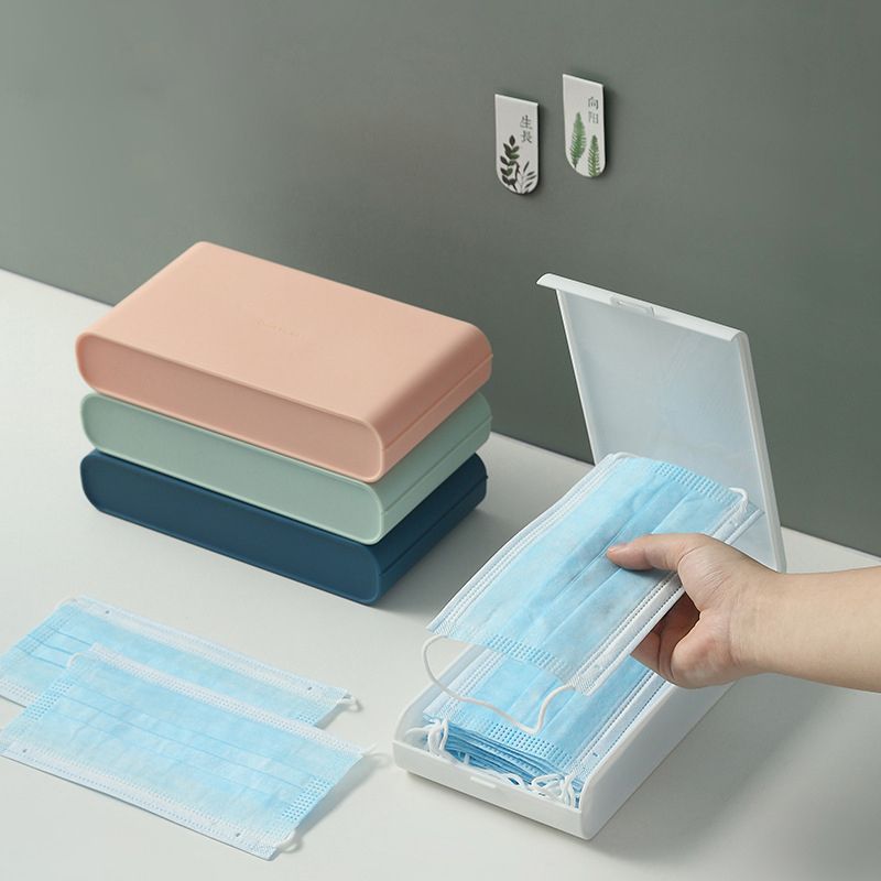 Pratico organizer per mascherine, contenitore portatile per mascherine, contenitore per mascherine anti-umidità, contenitore multifunzionale per carta, contenitore per gioielli e articoli vari_voghion.com