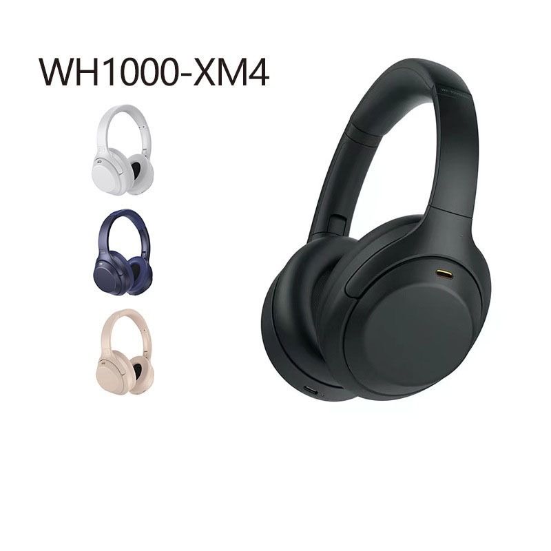 Jaunas WH-1000XM4 uz galvas valkājamas sporta Bluetooth pilnībā aizveramas bezvadu zvanu austiņas_voghion.com