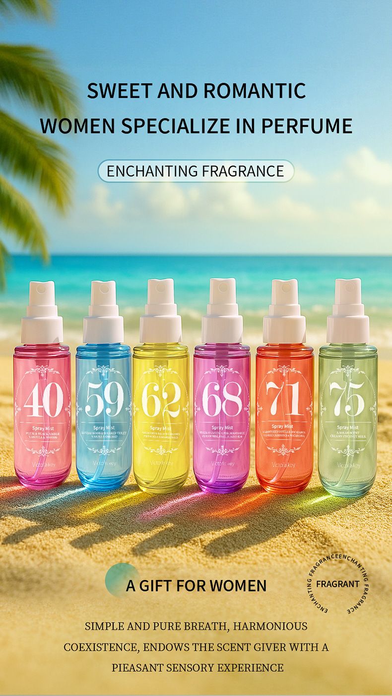 Spray profumato brasiliano senza alcol - 90 ml, profumo tutto in uno per capelli, corpo e vestiti_voghion.com
