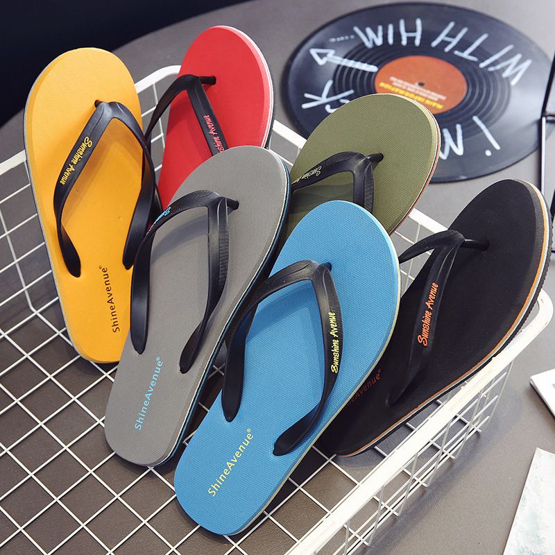 Neue Sommer-Flops für Herren mit Outdoor-Freizeit, rutschfesten Füßen, Strand-Flip-Flops, Clip-On-Toe-Schuhen, coolen Hausschuhen_voghion.com