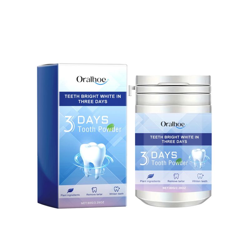 Oralhoe Cleansing for Fresh Breath, Brightening Whitening Teeth, Cleaning Stains Stains, and Oral Care Tooth Powder_voghion.com