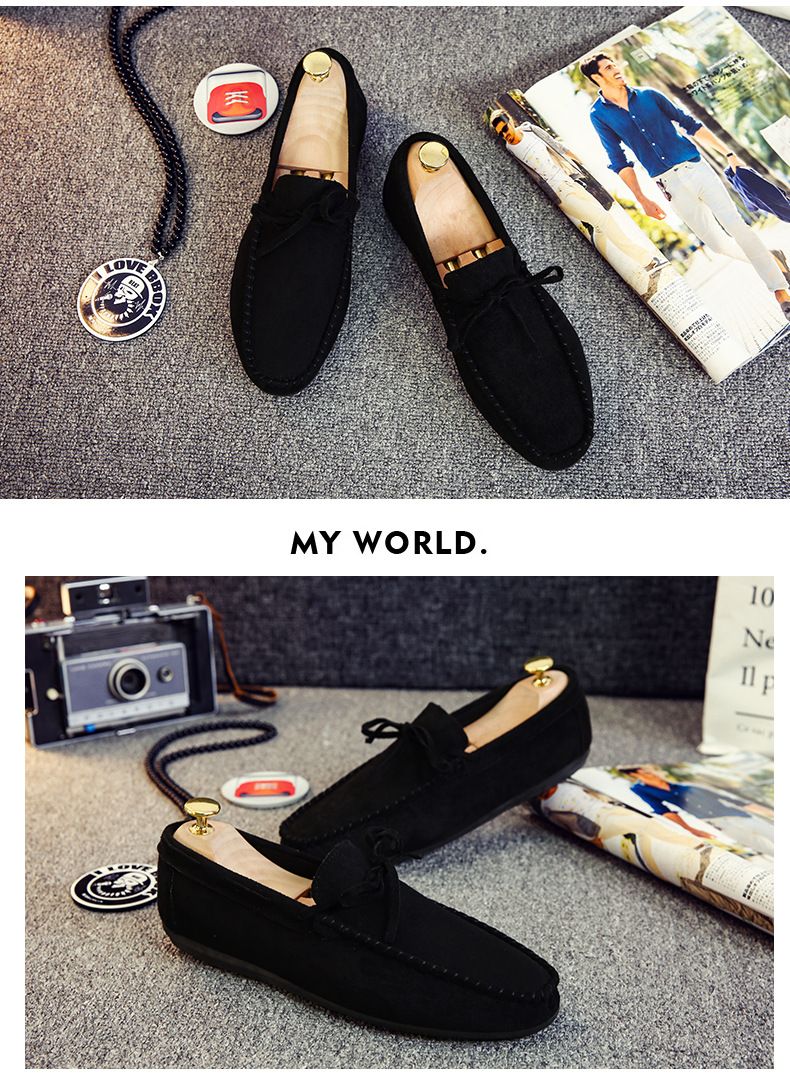 New frosted breathable loafers for casual men_voghion.com