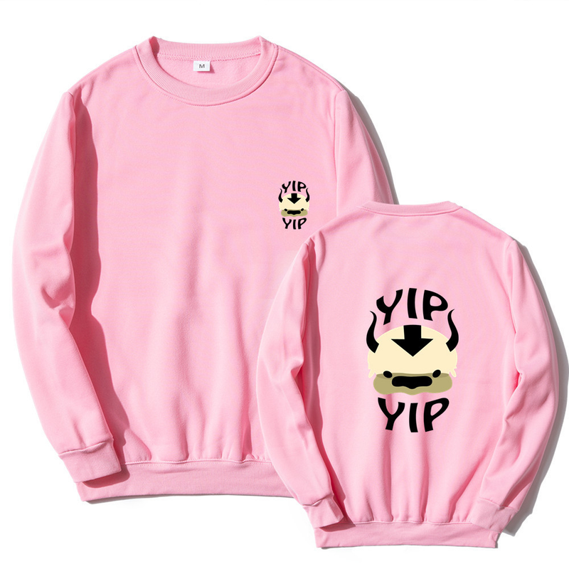 Nouveau sweat polaire lâche vêtements de rue haut automne col rond pull à capuche pull pour hommes_voghion.com
