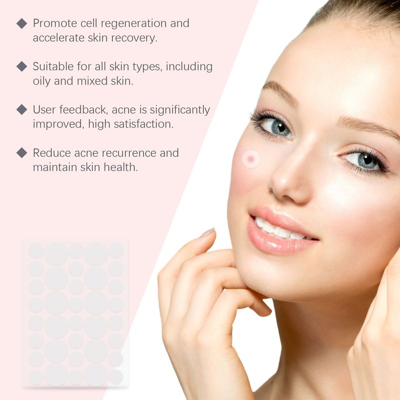 Hoygi Invisible Acne Removal Facial Skin Care Cover Invisible Colloidal Acne Patches_voghion.com