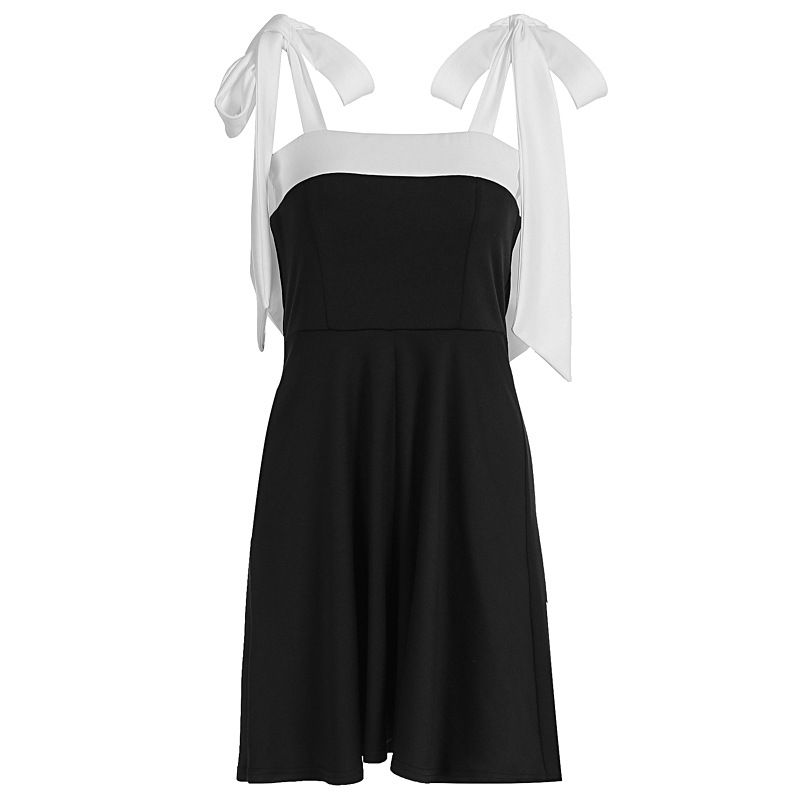 Elegante abito midi monospalla plissettato - Gonna estiva a trapezio con vita sottile per donna_voghion.com