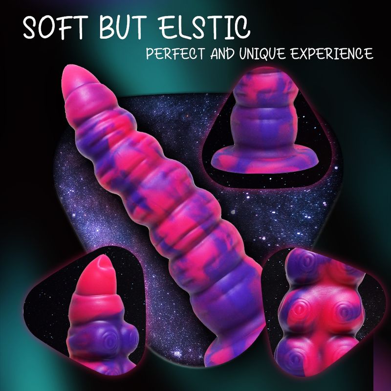 Drahtlose Fernbedienung Elektrischer Teleskop-Analplug Flüssigsilikon Weiblicher Masturbator Weiche Simulation Penisform Für Frauen_voghion.com