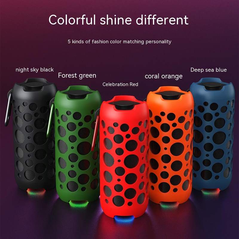 2 in1 Bluetooth Speaker and In Ear Earbuds Outdoor Tws Wireless Headset_voghion.com