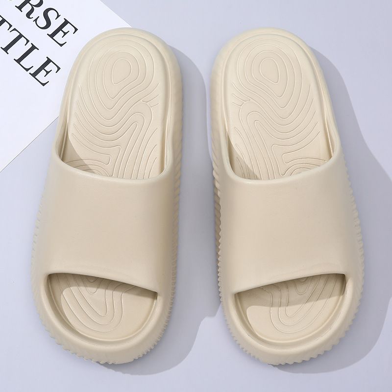2025 Summer New Indoor Outdoor Non Slip Casual Bathroom Men's Women's Slippers With Soft Sole And A Feeling Of Stepping_voghion.com