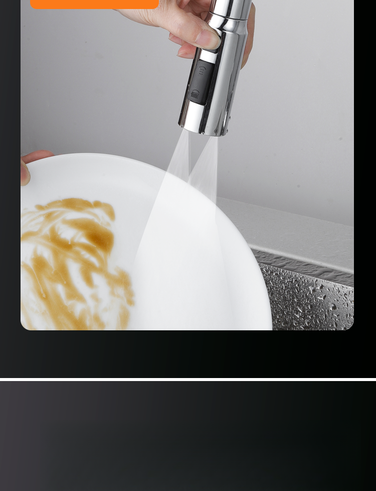 Kitchen Extender Pressure-Boosting Scraper Anti-Splash Faucet Universal Rotating Extended Nozzle Tool_voghion.com