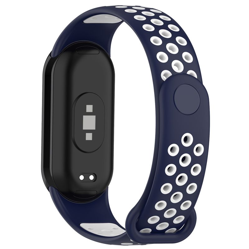 Soft Silicone Strap For Xiaomi Mi Band 9 8 Breathable Sport Bracelet Wristband Belt For MiBand 9 Miband8 Replacement Watchband_voghion.com