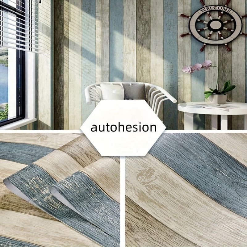 Autoadesivo Beige Blu Foglio intero Impermeabile Ispessito Porta Camera da Letto Mobili Rinnovo Scrivania Armadio Bordo_voghion.com
