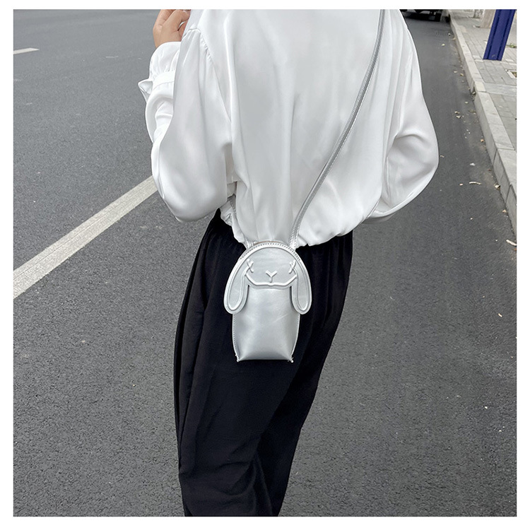 Borsa di design di nicchia femminile 2023 nuova borsa a tracolla creativa carina per coniglio borsa per cellulare borsa a tracolla semplice moda_voghion.com