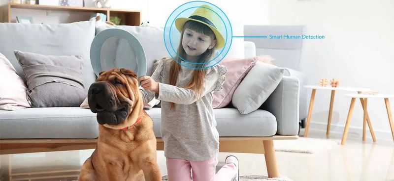 YI 1080p IP smart videokamera for hjemmet med Monteon-deteksjon, Wi-Fi, sikkerhetsbeskyttelse og minivideokamera_voghion.com