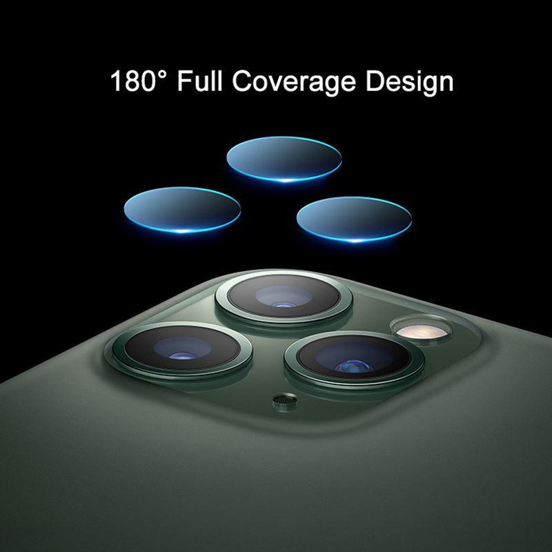 Kunjiuyou Phone Dust-proof Protective Film Rear Camera Lens Cover for iPhone 11 Pro Max- for iPhone 11_voghion.com