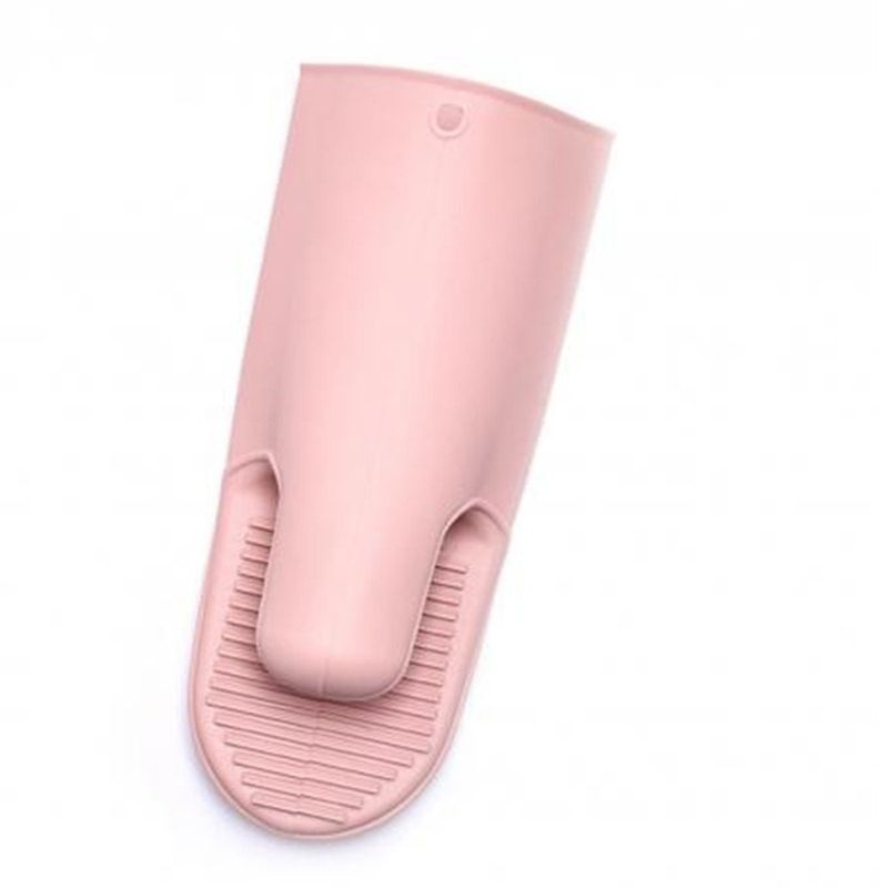 Hitzebeständige Silikonhandschuhe mit Clips, isolierend, rutschfest, Ofenhandschuhe, Topflappen, Back- und Grillhandschuhe, Küchenhelfer_voghion.com