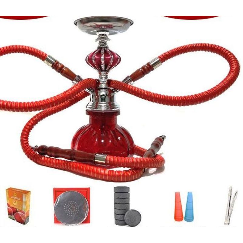 Juego de pipas dobles, tamaño pequeño y mediano, para bar, discoteca, KTV, precio especial_voghion.com