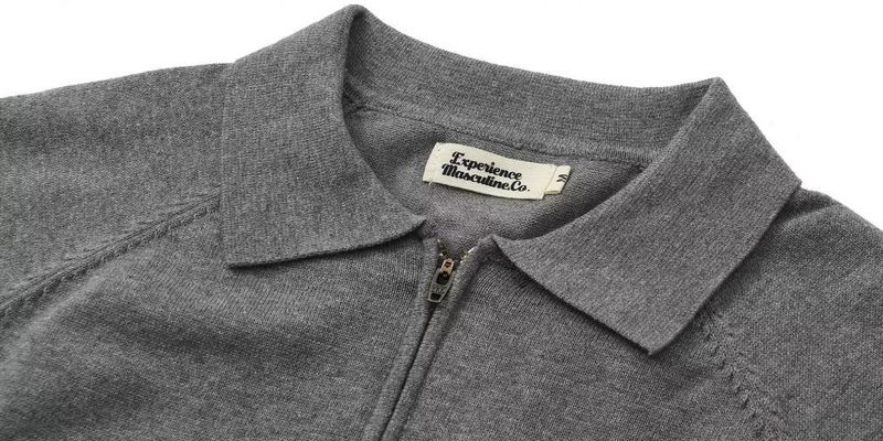 Men's Oversized Knit Sweater – Korean & Japanese Inspired Loose Fit Winter Pullover (White/Grey/Black, M-3XL)_voghion.com
