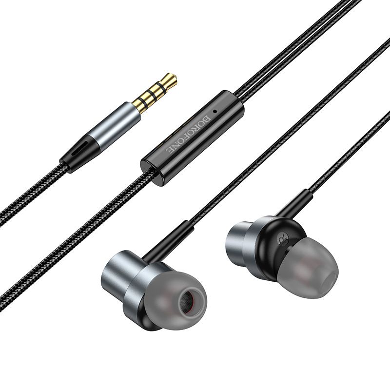 Music Festival BM87 Neues 3,5-mm-Kabel-gesteuertes Metallband für Sport und Laufen, kabelgebundene Kopfhörer_voghion.com