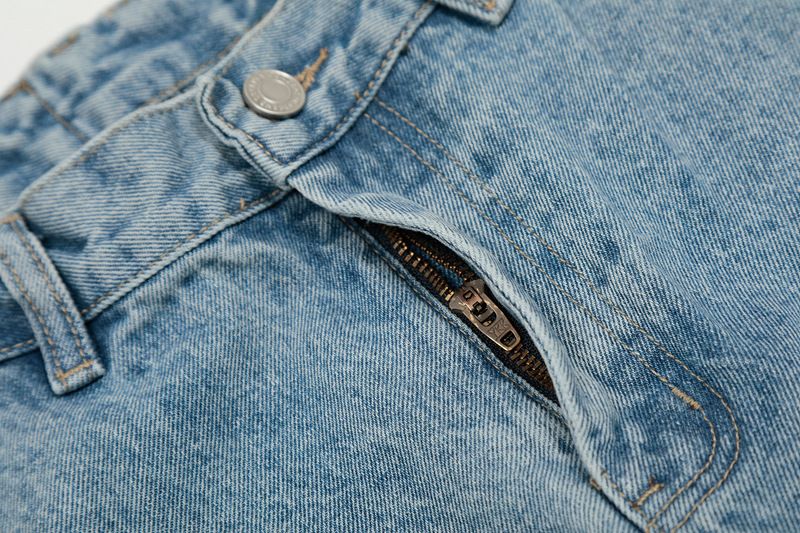 Jeans larghi e larghi da uomo, modello Machete A, modello retrò con motivo a fulmini, da uomo_voghion.com