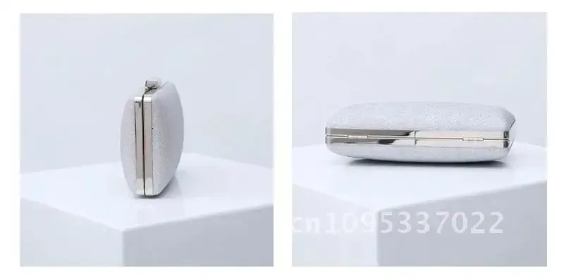 Rosa Tasche Damen Glänzende Clutch Geldbörse Schulter Abend Cross Handtasche 2024 Hochzeit 250314_voghion.com