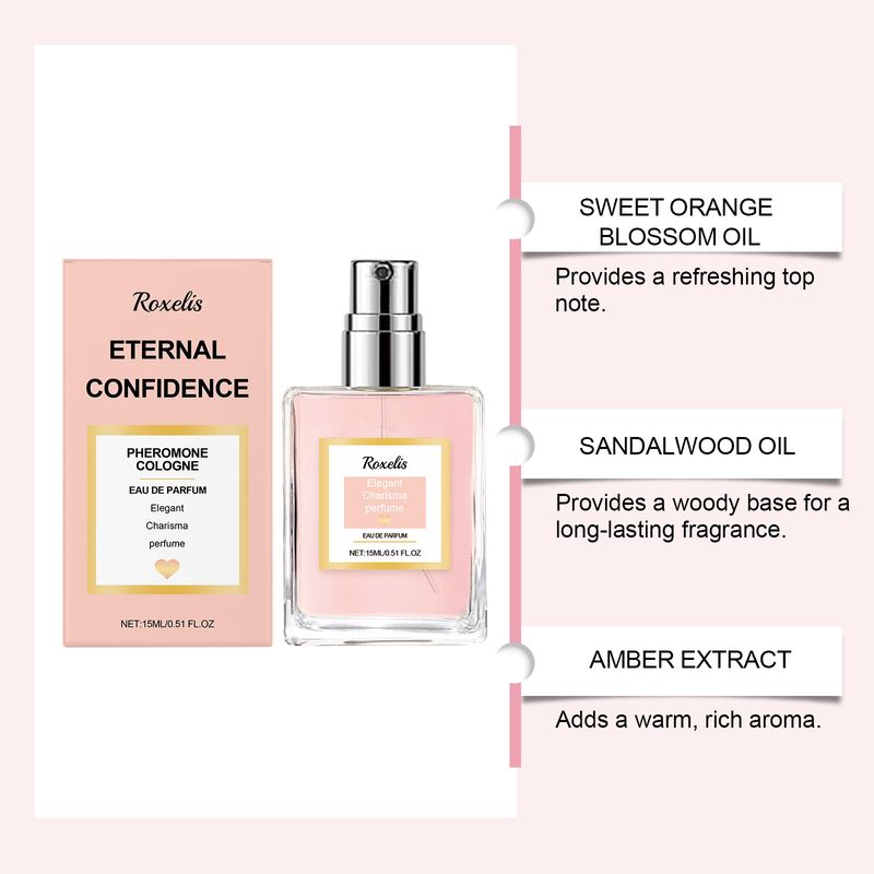 Eternal Cologne Profumo Naturale Fresco Elegante Rinfrescante di Lunga Durata Spray Profumo Personal Charm_voghion.com