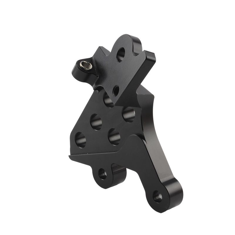 Motorcycle Front Footrest Bracket Support Stand - Heavy-Duty Steel Construction For Enhanced Stability & Comfort - Compatible With Multiple Bike_voghion.com