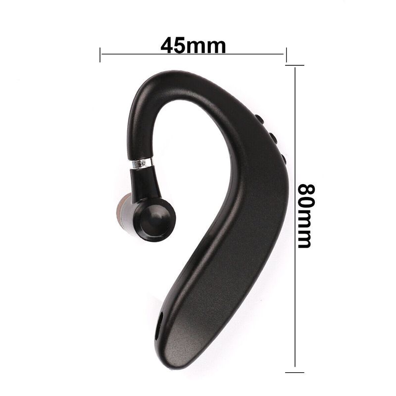Bluetooth 5.0 Kabellose Ohrhörer Kopfhörer Ohrhörer Freisprecheinrichtung Headset mit Mikrofon UK_voghion.com