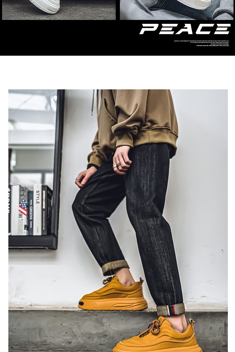 Glécklecht grousst rout Joer fir Jongen, Trendy Neijoer, Western Stil, Oppent Laachen, Casual Hip Hop Skateboarding, Jugend Männer_voghion.com