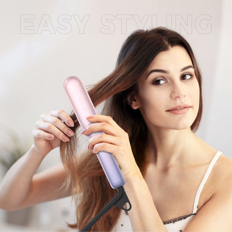 Nuovo prodotto: piastra per capelli, piastra per capelli per uso domestico senza danni, cura dei capelli portatile, ferro arricciacapelli_voghion.com