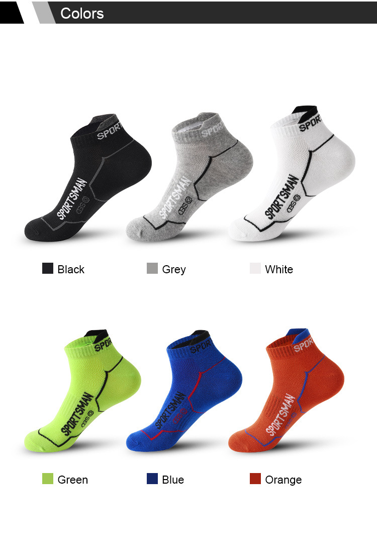 Soc, men's autumn winter sports mesh running sweat absorbing and odor resistant short casual cotton soc, low top_voghion.com