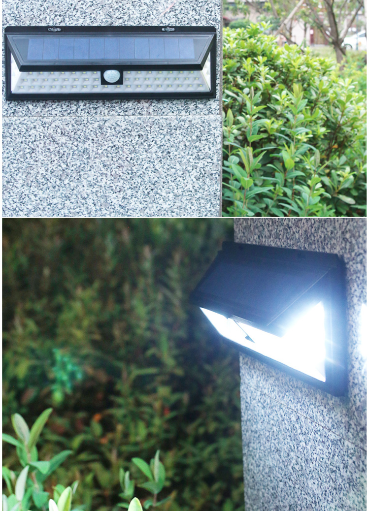 Solar Wall Lights Outdoor, 90/118 LED Waterproof Motion Sensor Lights For Garden, Patio, Yard, Pathway – Energy Efficient & Durable_voghion.com