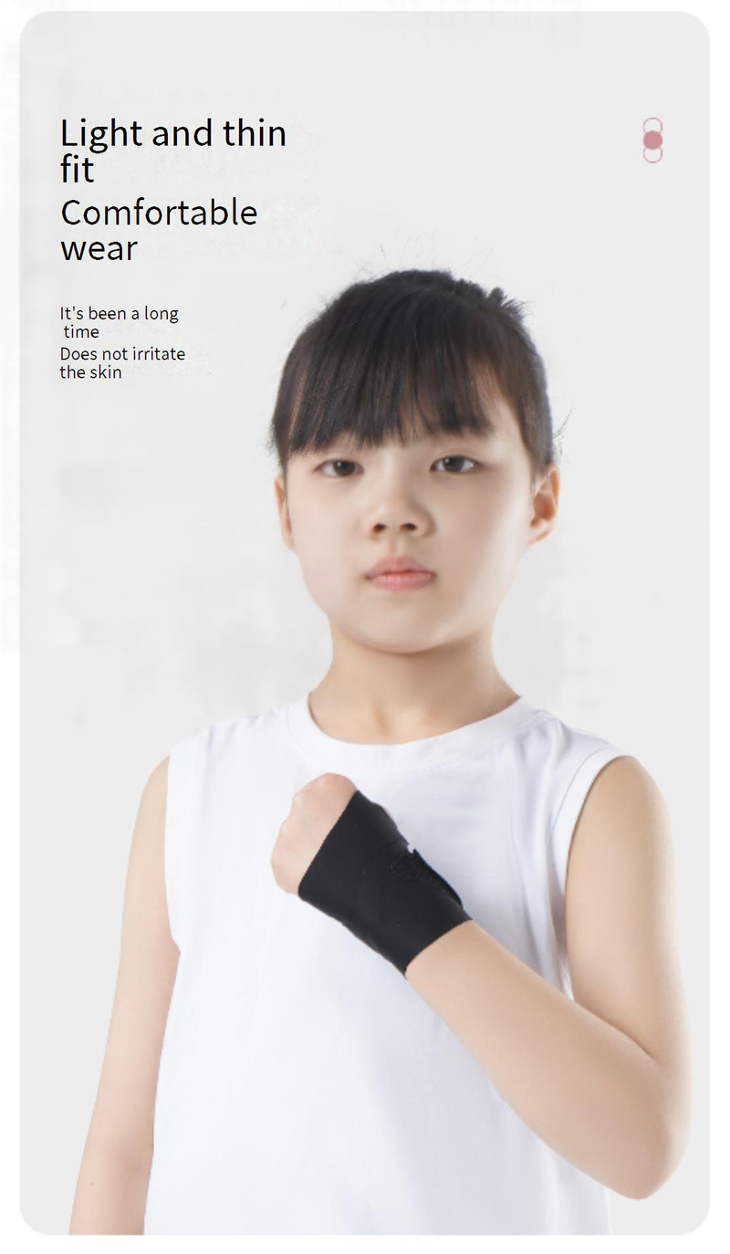 Handgelenkbandage für Kinder – Atmungsaktive und leichte Kompressions-Handgelenkbandage für Kinder, verstellbar für Volleyball, Basketball, Tennis und aktives Spielen_voghion.com