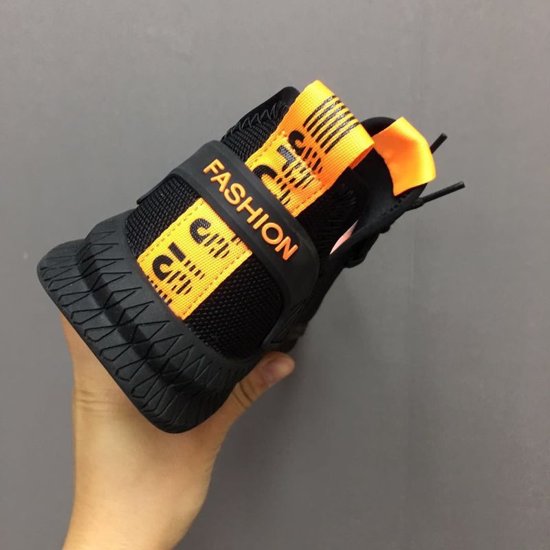 Single net optional men's fashion shoes simple trend men's sports leisure running lazy shoes_voghion.com