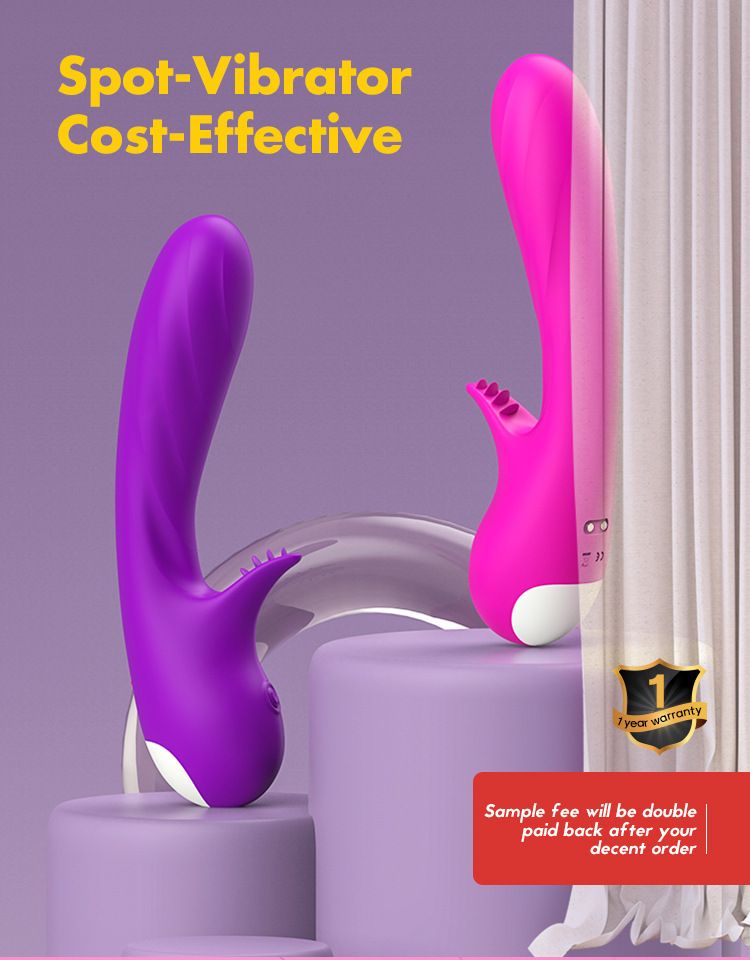 USK-V02 Zungenlecken Aufladen Vibrierender Massagestab Weibliches Masturbationsgerät Sexspielzeug für Erwachsene_voghion.com