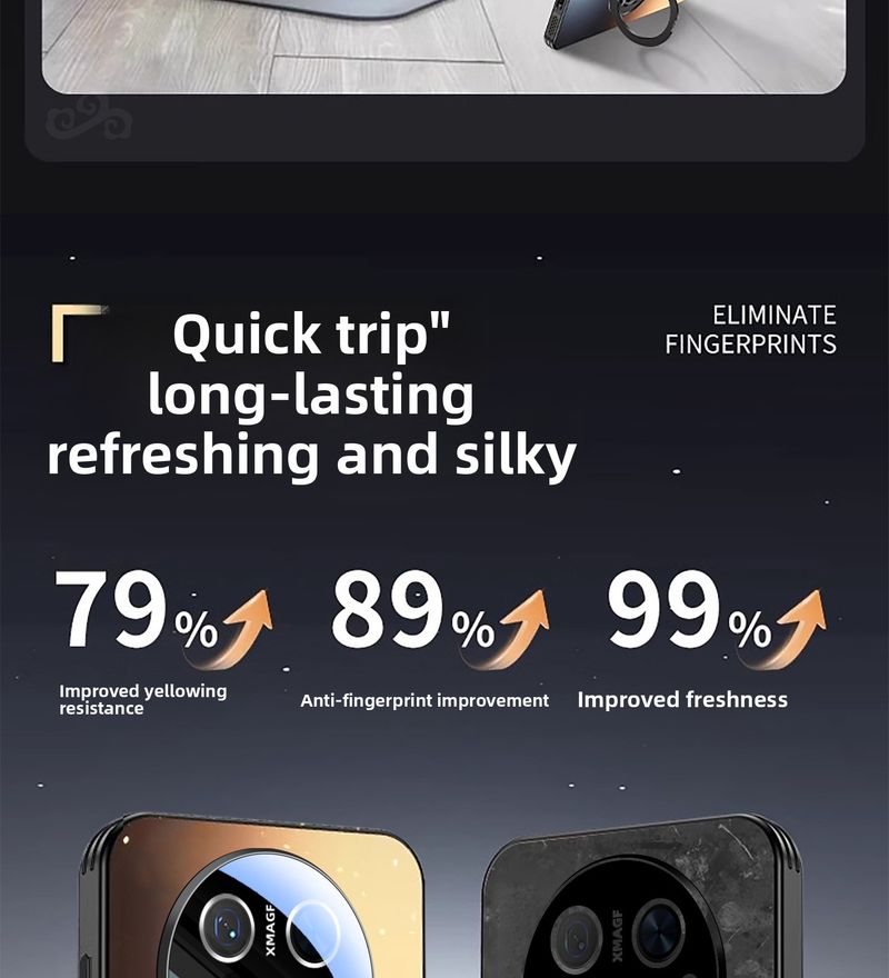 Huawei Mate70Pro+ Mate60RS Magnetic Phone Case With 360 Rotating Stand Anti-Scratch Matte Cover Shockproof_voghion.com