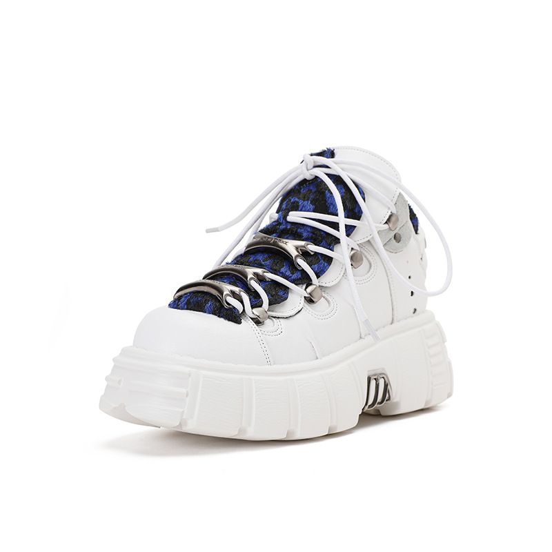 2025 New Leopard Print Color Blocked Y2k Punk Height Increasing Thick Soled High Top Shoes, Spicy Girl Niche Design,_voghion.com