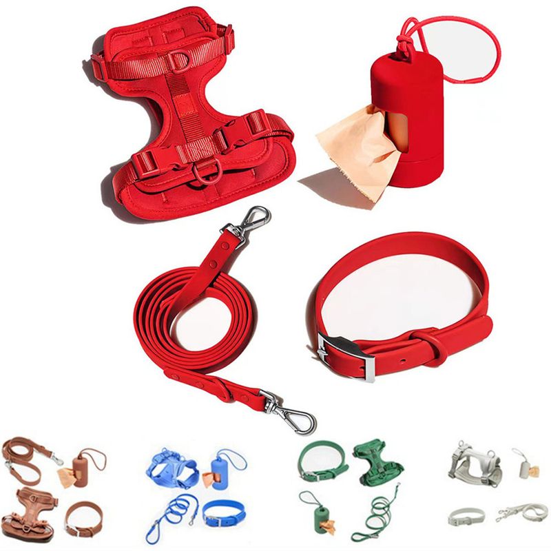 Seleziona rigorosamente collari in PVC, gilet grandi, medi e piccoli, imbracature per animali domestici, corde per cani, corde per traino gatti_voghion.com